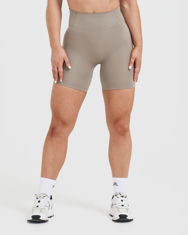 Oner Active Timeless High Waisted Kurze Hose Grau | FKSEGWU-96