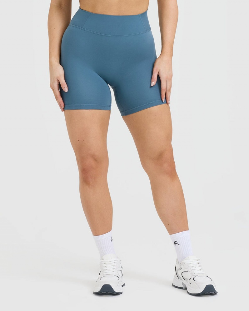 Oner Active Timeless High Waisted Kurze Hose Blau | EGCHXYO-45