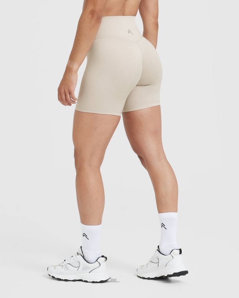 Oner Active Timeless High Waisted Kurze Hose Braun | MIUOKXG-08