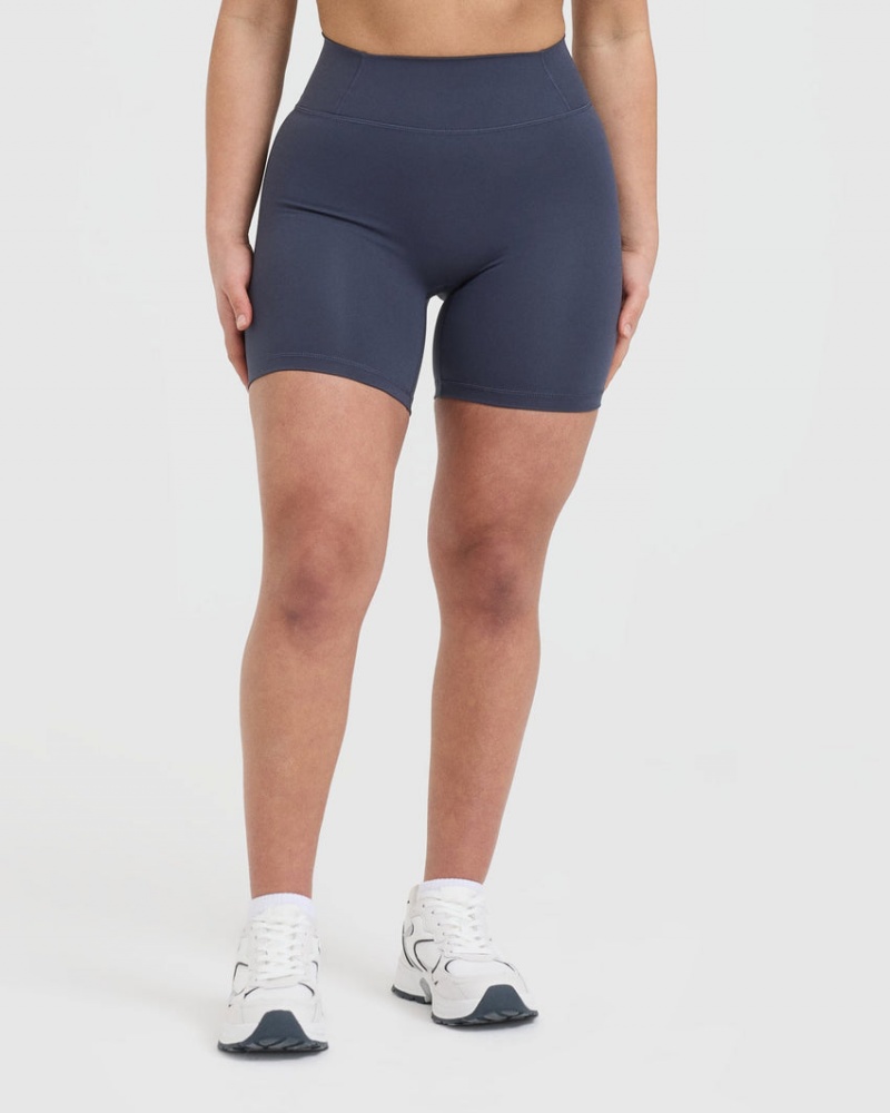 Oner Active Timeless High Waisted Kurze Hose Blau | MDKHBZC-96