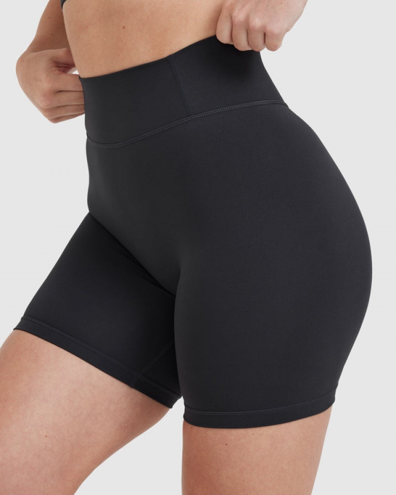 Oner Active Timeless High Waisted Kurze Hose Schwarz | TOWGMUV-21