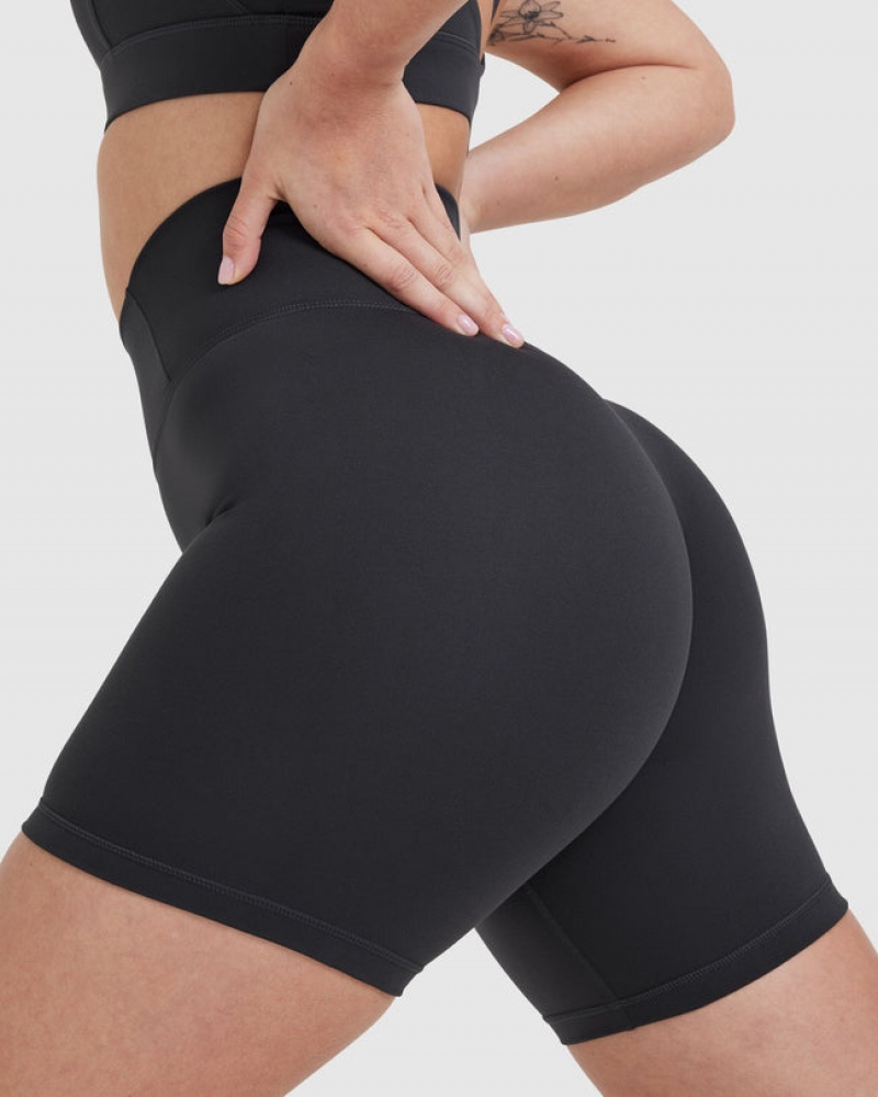 Oner Active Timeless High Waisted Kurze Hose Schwarz | TOWGMUV-21