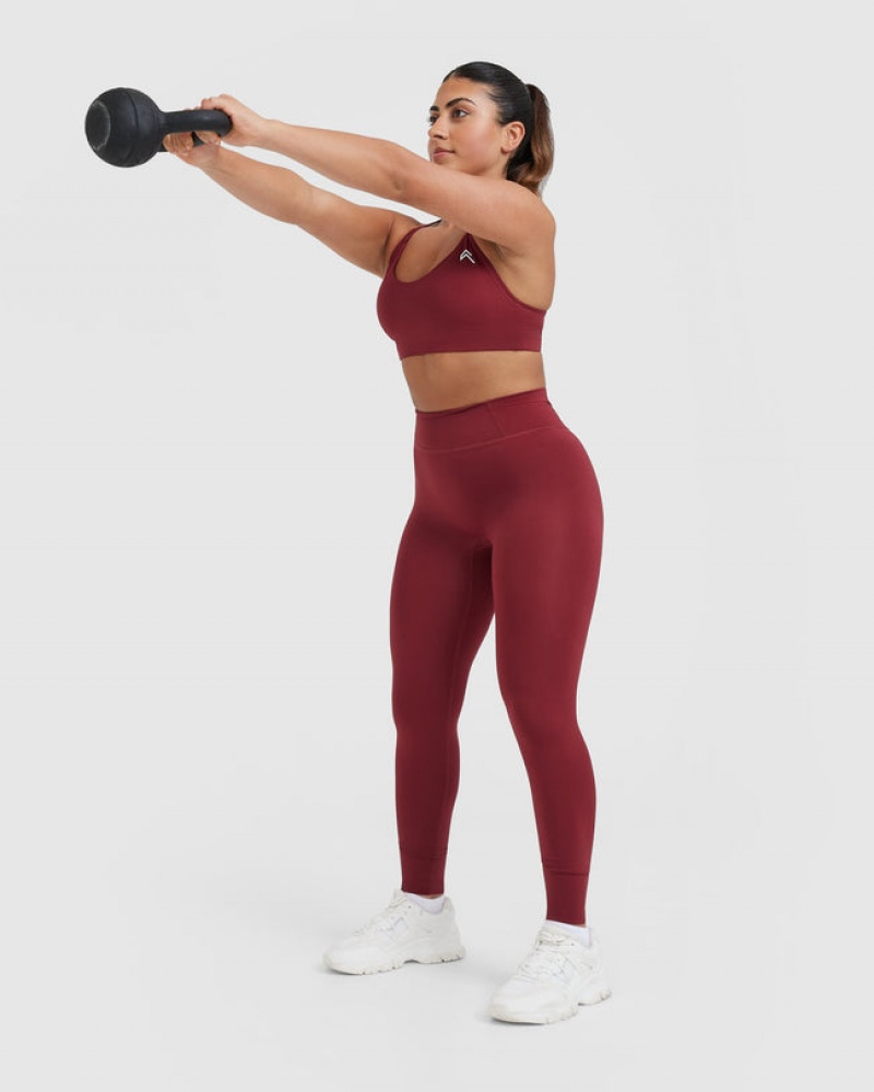 Oner Active Timeless High Waisted Leggings Rosa | YFSWQVU-43