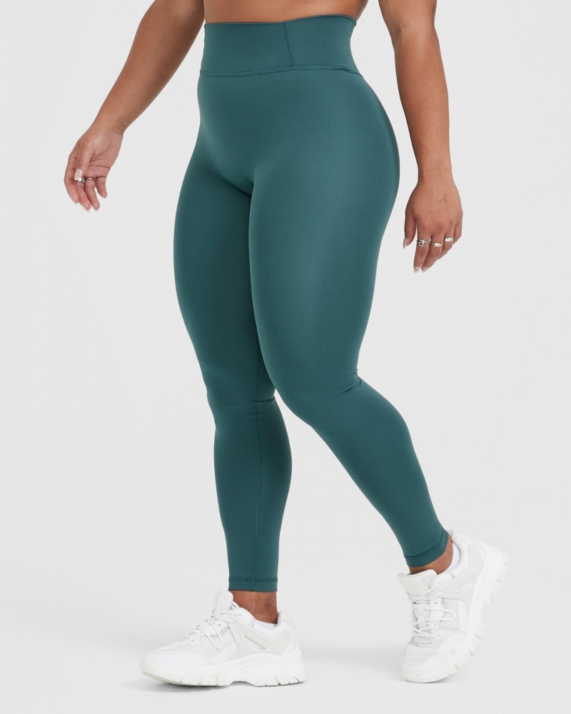 Oner Active Timeless High Waisted Leggings Blau Türkis | TFZVSEL-19