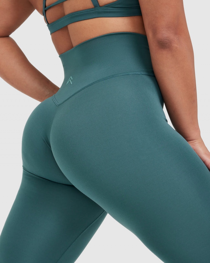 Oner Active Timeless High Waisted Leggings Blau Türkis | TFZVSEL-19