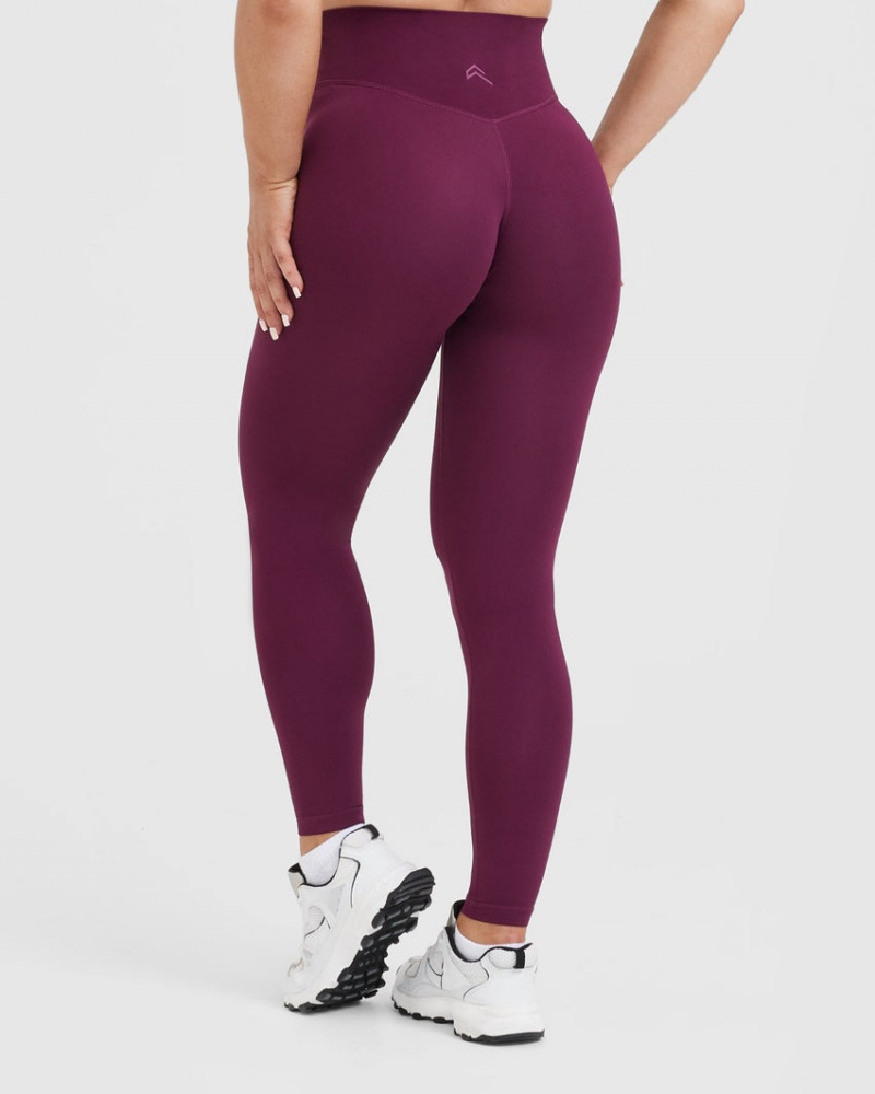 Oner Active Timeless High Waisted Leggings Lila | HYZTLGP-10