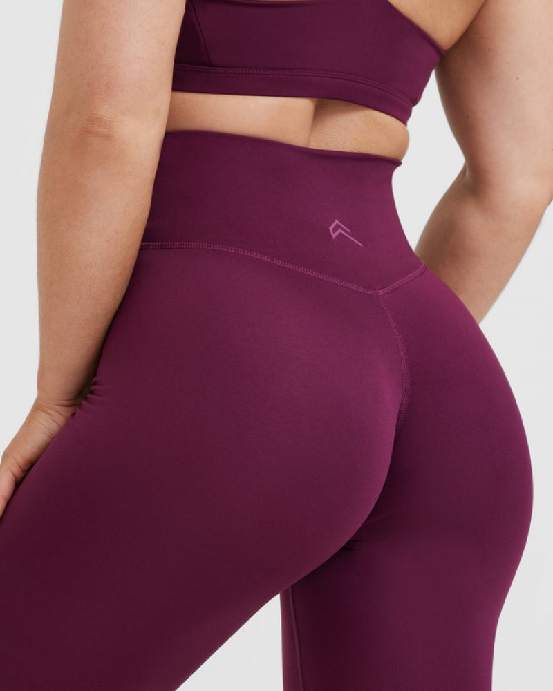 Oner Active Timeless High Waisted Leggings Lila | HYZTLGP-10