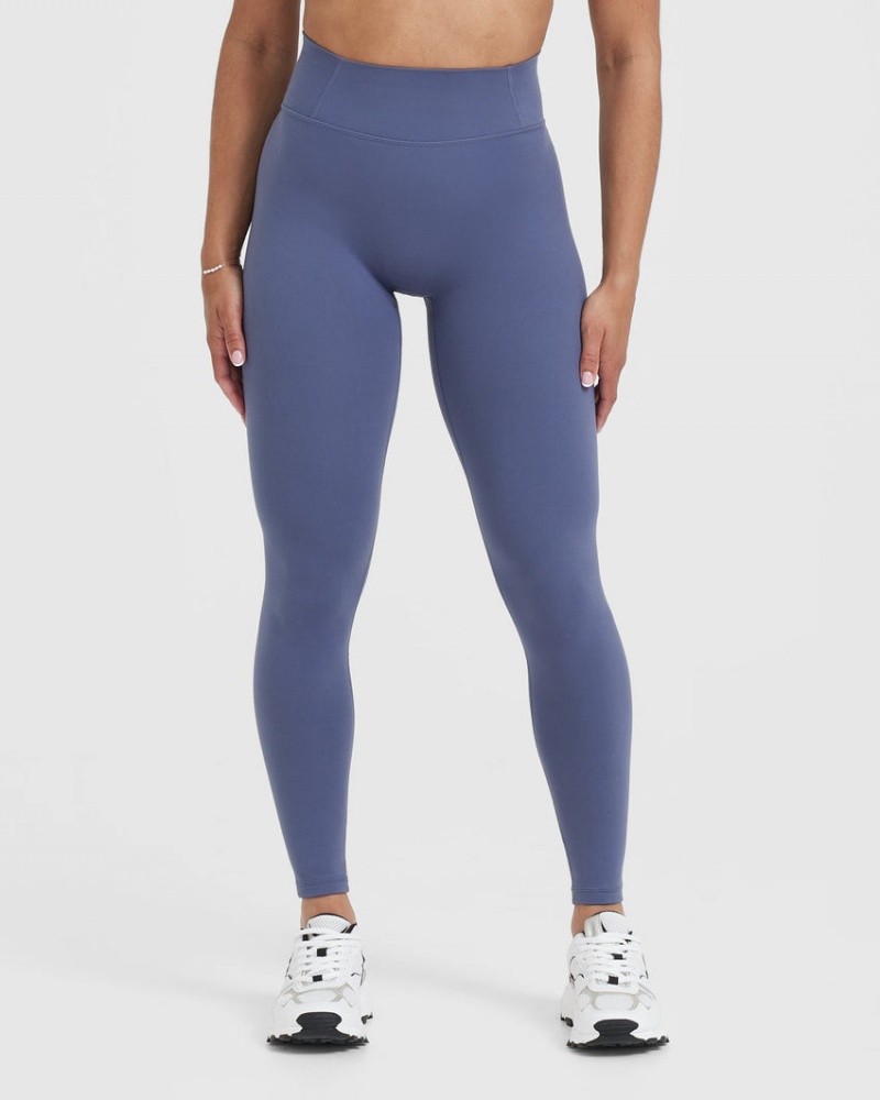 Oner Active Timeless High Waisted Leggings Blau | UFWYANJ-94