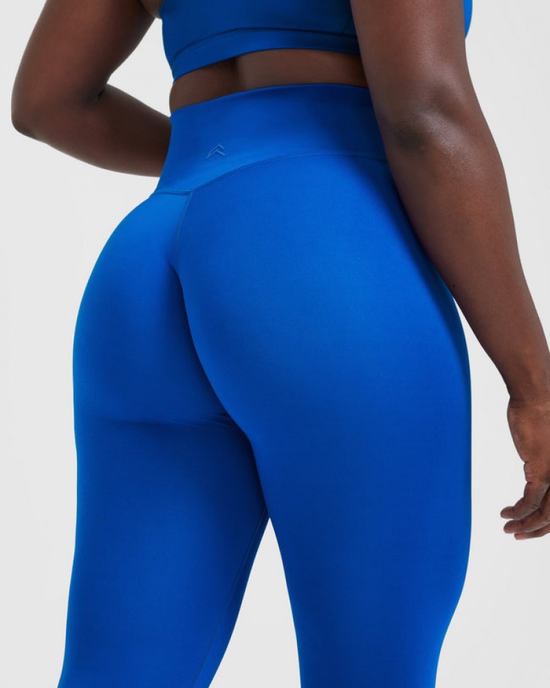 Oner Active Timeless High Waisted Leggings Tiefesblau | SQBEPCA-70