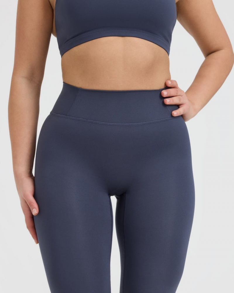 Oner Active Timeless High Waisted Leggings Blau | KQVCDYO-61