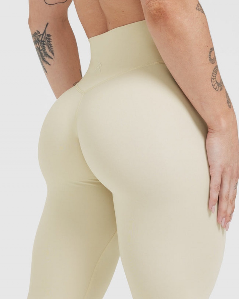 Oner Active Timeless High Waisted Leggings Hellgelb | IPLKCJZ-78