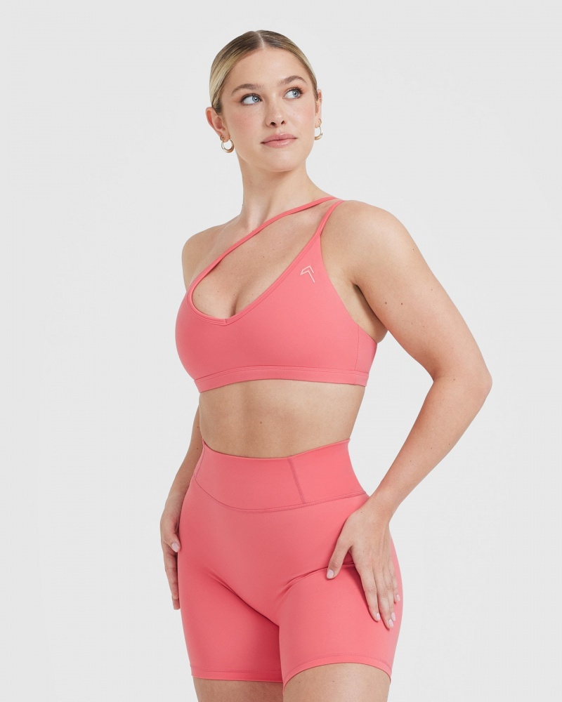 Oner Active Timeless Riemchen Bralette Sports Bras Rosa | CZBRKIE-84