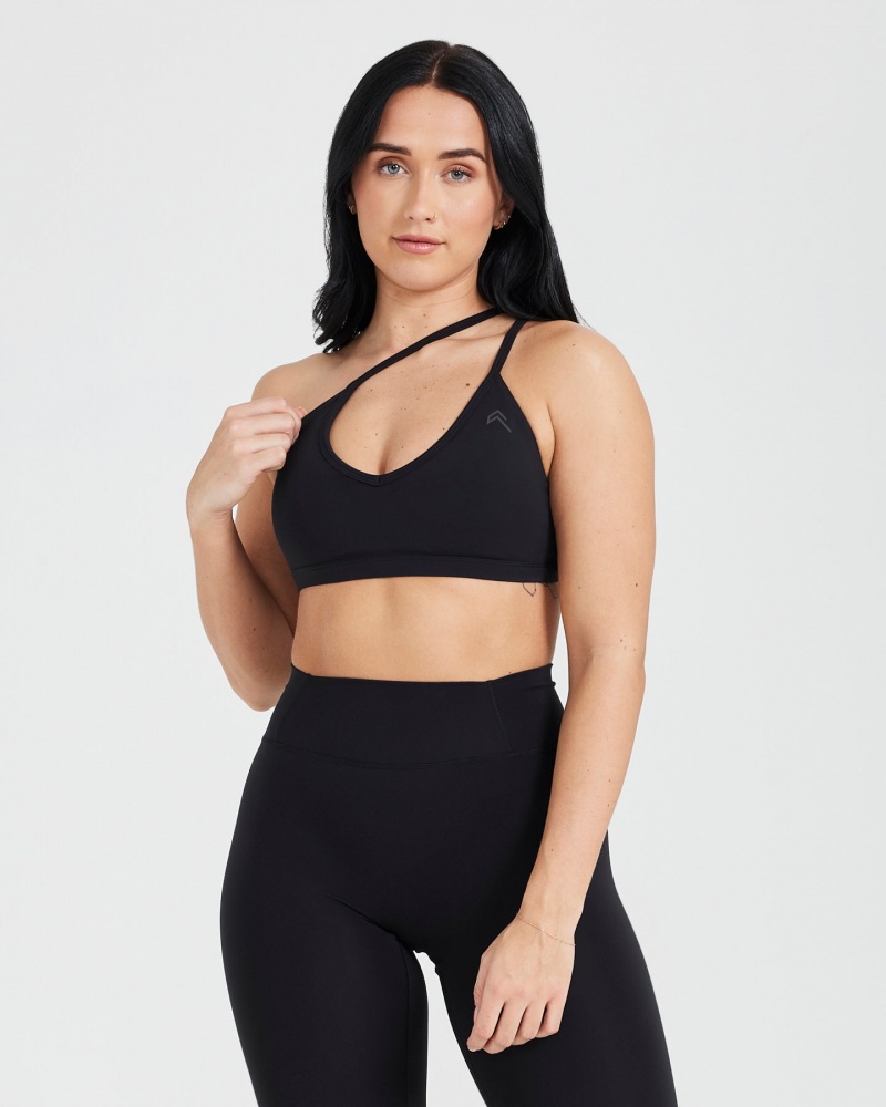 Oner Active Timeless Riemchen Bralette Sports Bras Schwarz | JBKWMIA-75