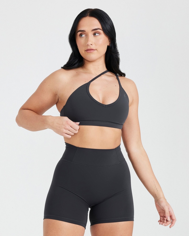 Oner Active Timeless Riemchen Bralette Sports Bras Schwarz | SNOMWTZ-24