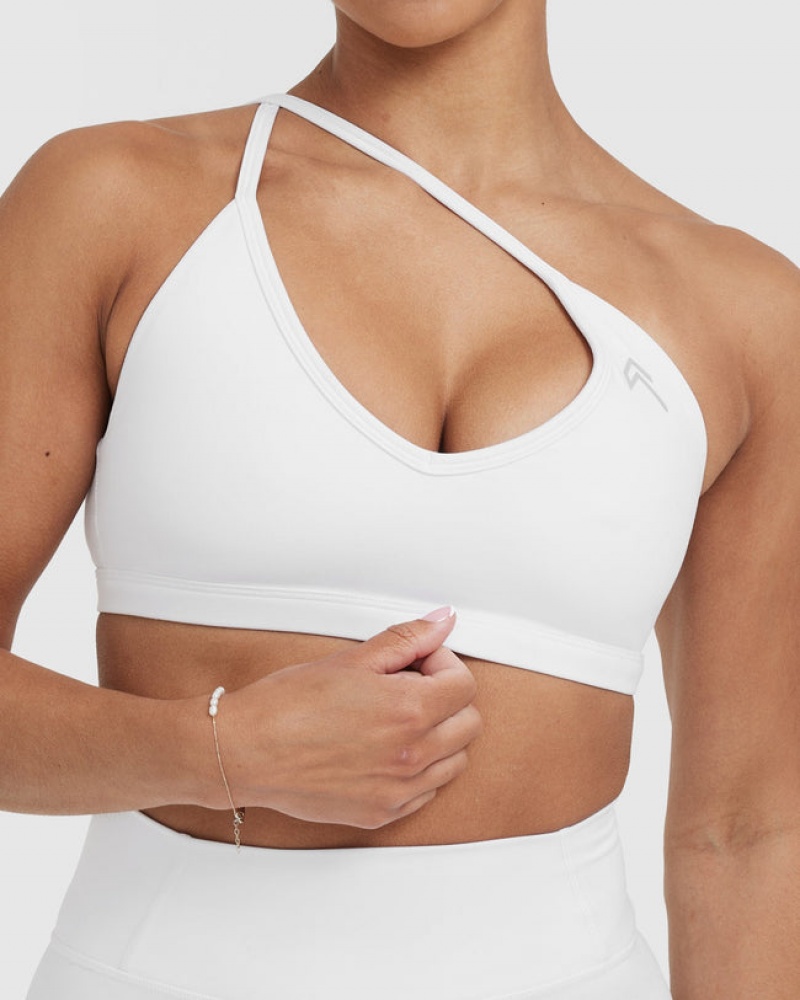 Oner Active Timeless Riemchen Bralette Sports Bras Weiß | LPDQOMX-71