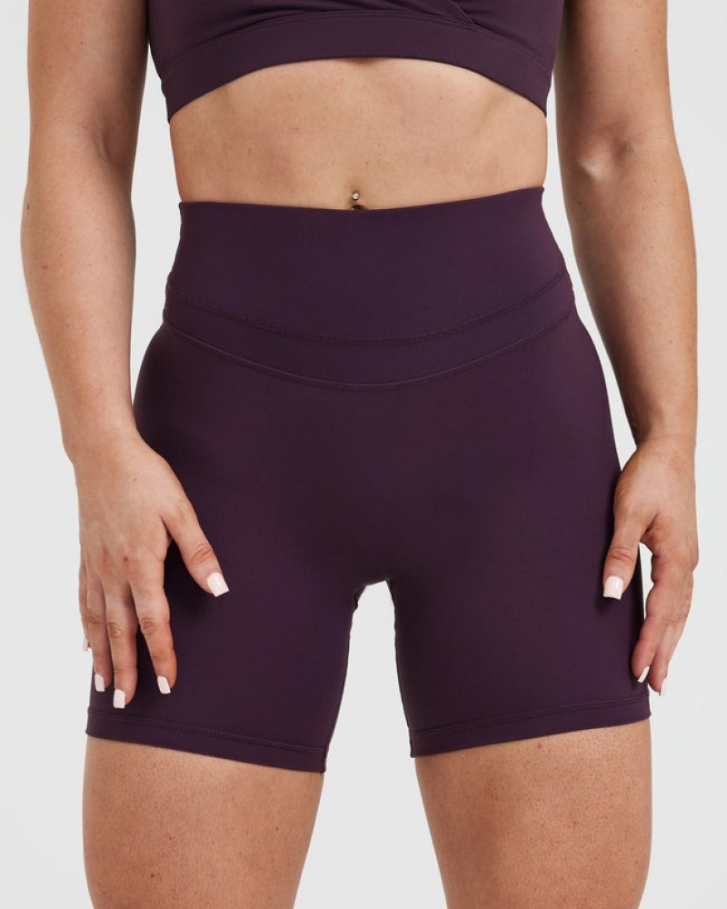 Oner Active Unified High Waisted Kurze Hose Lila | DFEAITK-36