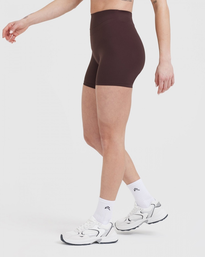 Oner Active Unified High Waisted Kurze Hose Lila Braun | KWYDTJN-37