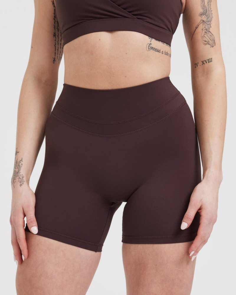 Oner Active Unified High Waisted Kurze Hose Lila Braun | KWYDTJN-37