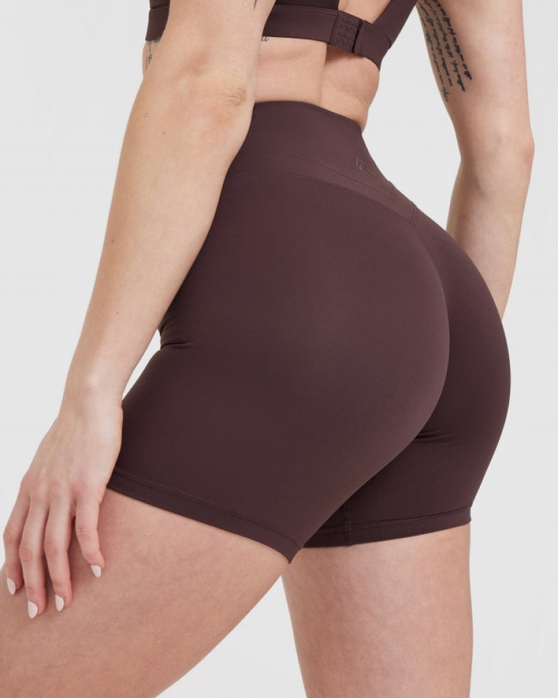 Oner Active Unified High Waisted Kurze Hose Lila Braun | KWYDTJN-37