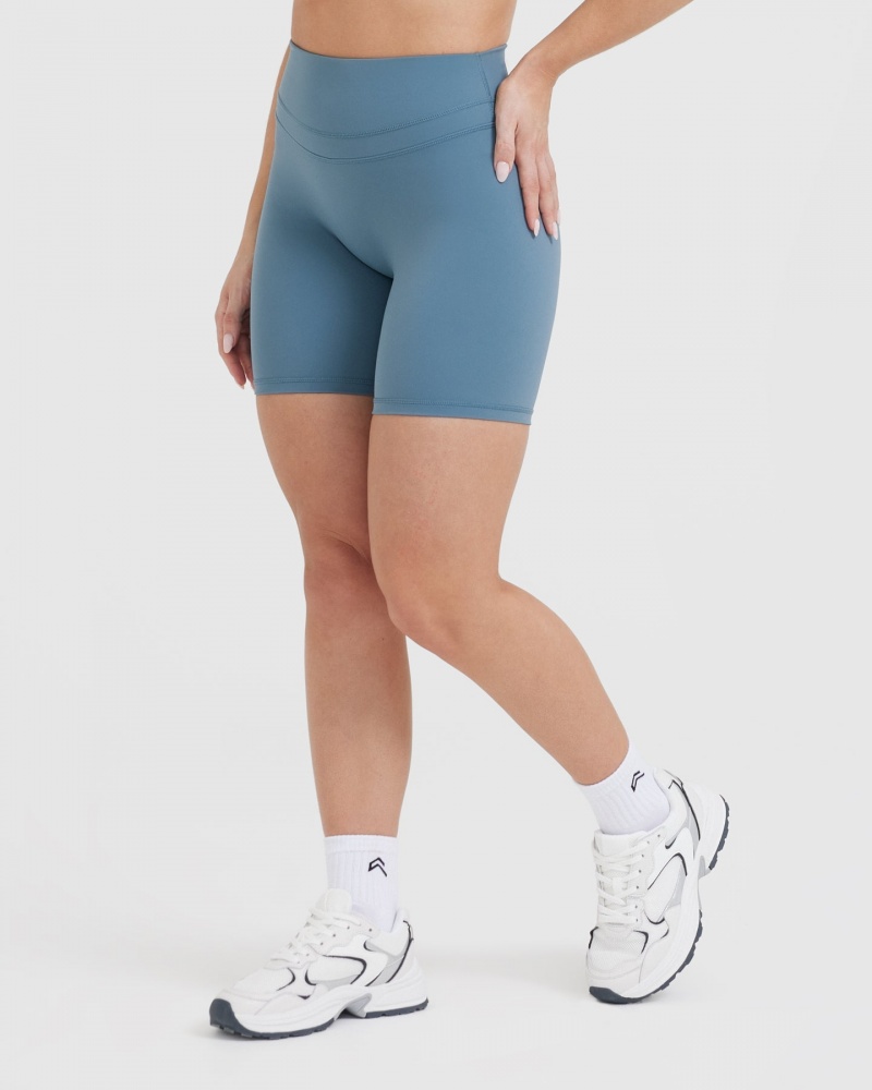 Oner Active Unified High Waisted Kurze Hose Blau | EODUXCP-08