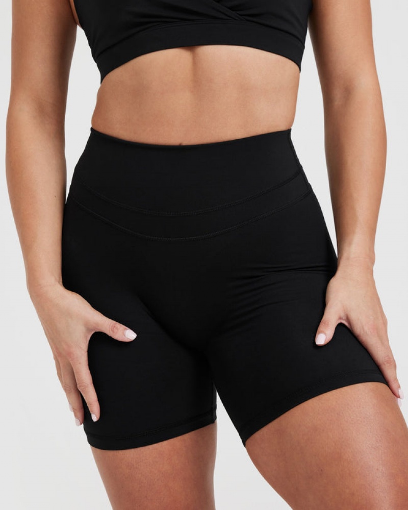 Oner Active Unified High Waisted Kurze Hose Schwarz | VREZOUC-54