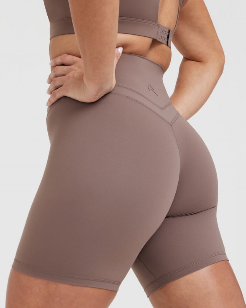 Oner Active Unified High Waisted Kurze Hose Braun | ZCOEJMT-80