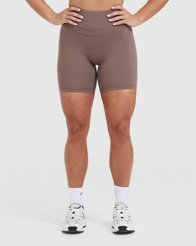 Oner Active Unified High Waisted Kurze Hose Braun | ZCOEJMT-80