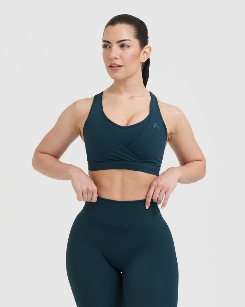 Oner Active Unified Layered Sports Bras Blau | NSPAOVM-46