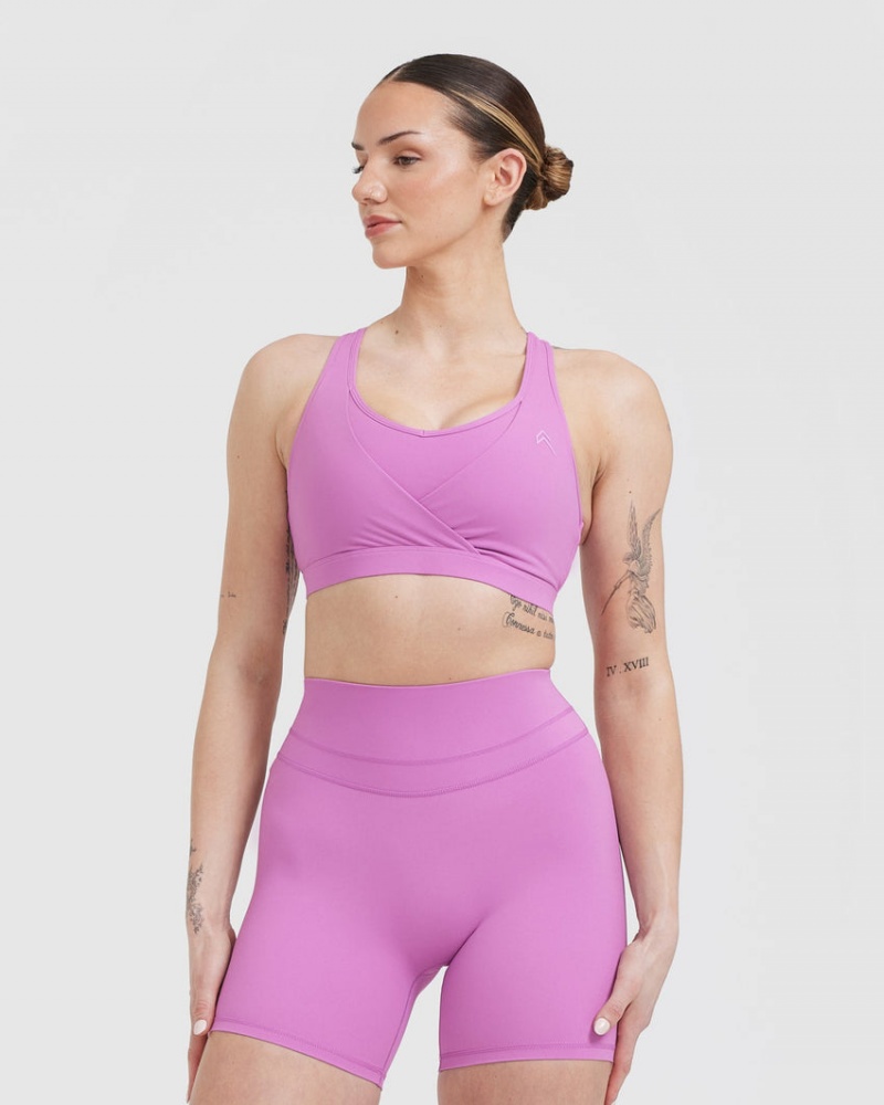 Oner Active Unified Layered Sports Bras Lila | MKVNBYH-23