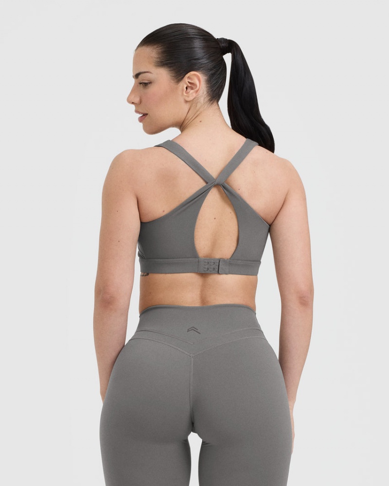 Oner Active Unified Layered Sports Bras Grau | RTKIYDV-78