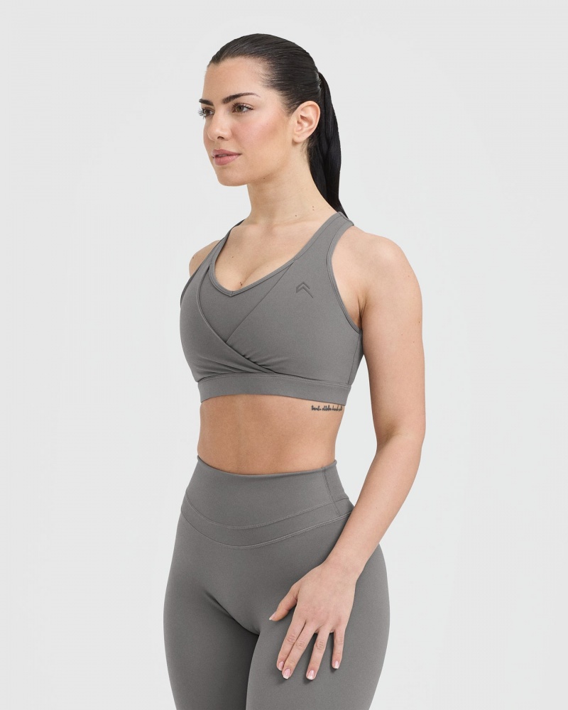 Oner Active Unified Layered Sports Bras Grau | RTKIYDV-78