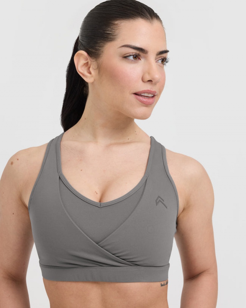 Oner Active Unified Layered Sports Bras Grau | RTKIYDV-78