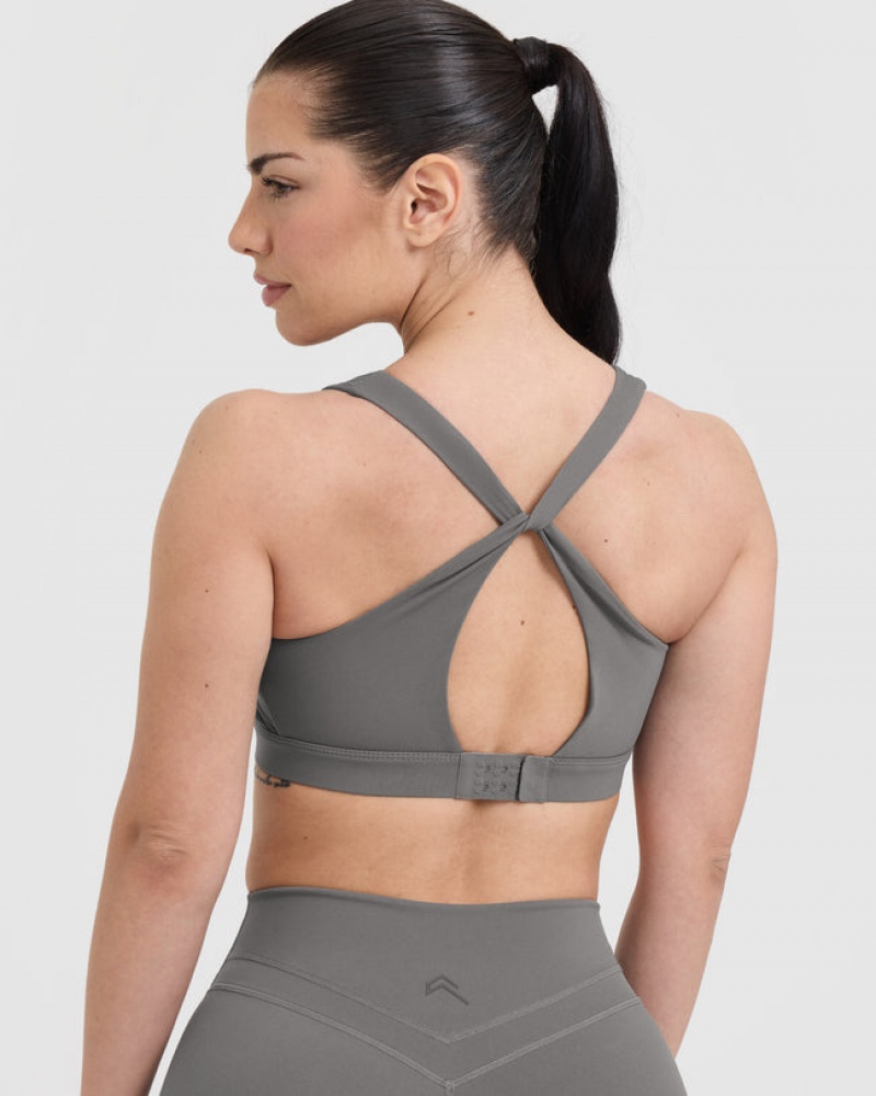 Oner Active Unified Layered Sports Bras Grau | RTKIYDV-78