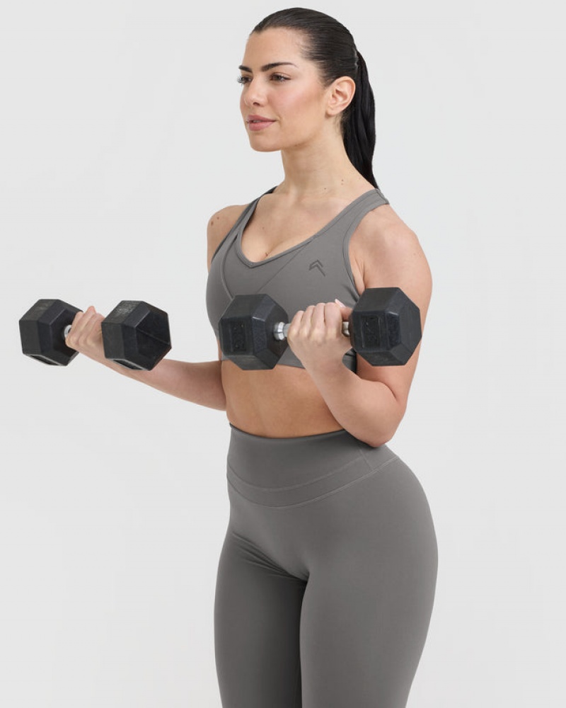 Oner Active Unified Layered Sports Bras Grau | RTKIYDV-78