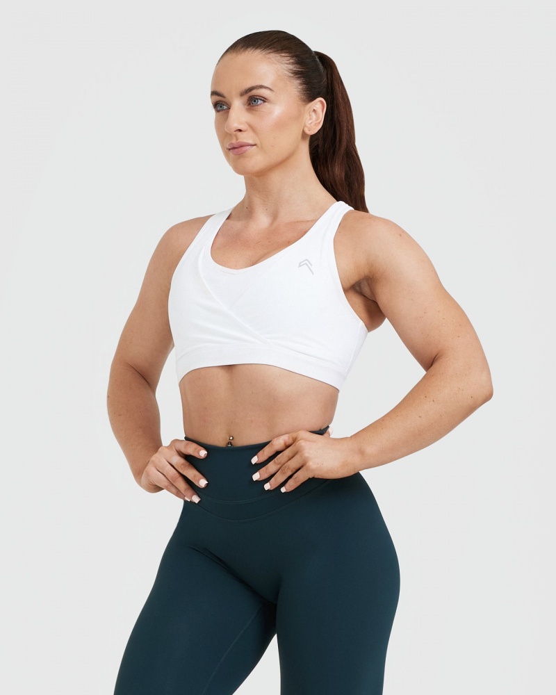 Oner Active Unified Layered Sports Bras Weiß | ZYOHDQX-89