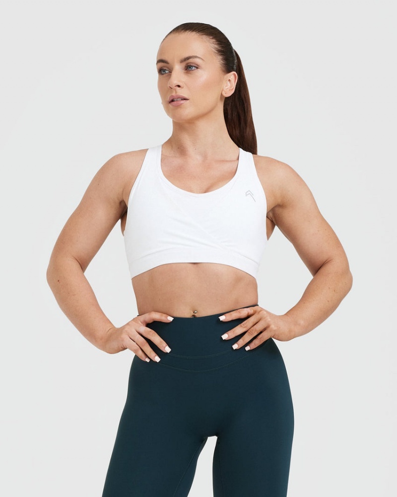 Oner Active Unified Layered Sports Bras Weiß | ZYOHDQX-89