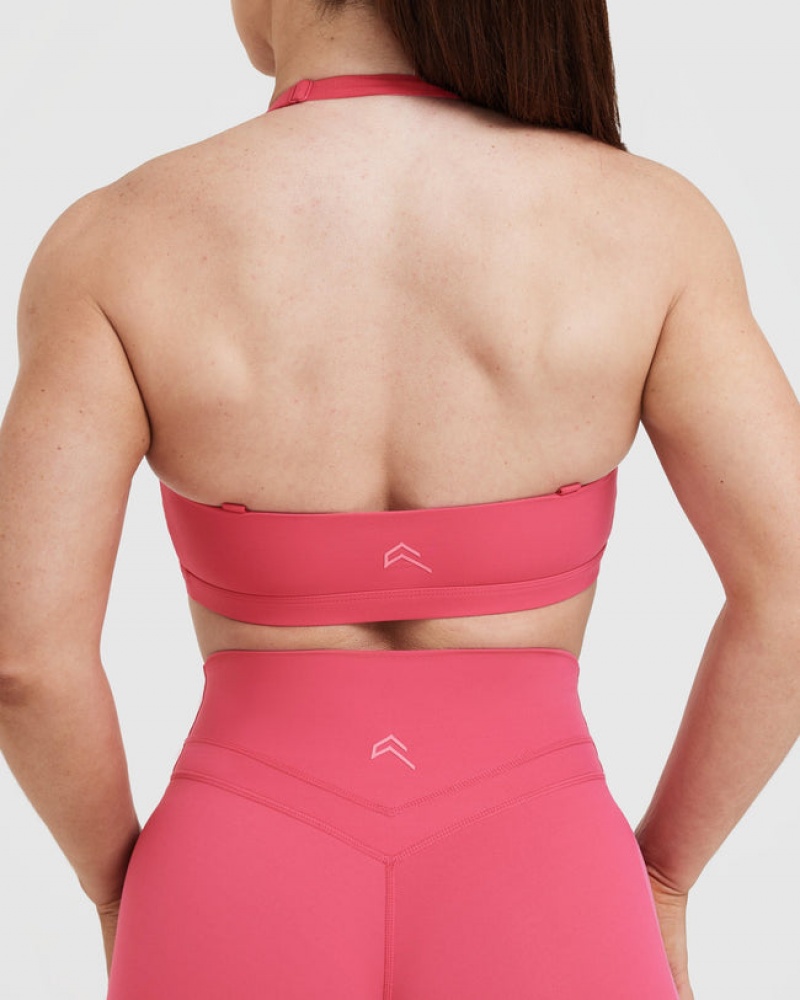 Oner Active Unified Twist Sports Bras Rosa | OYIQAEK-25