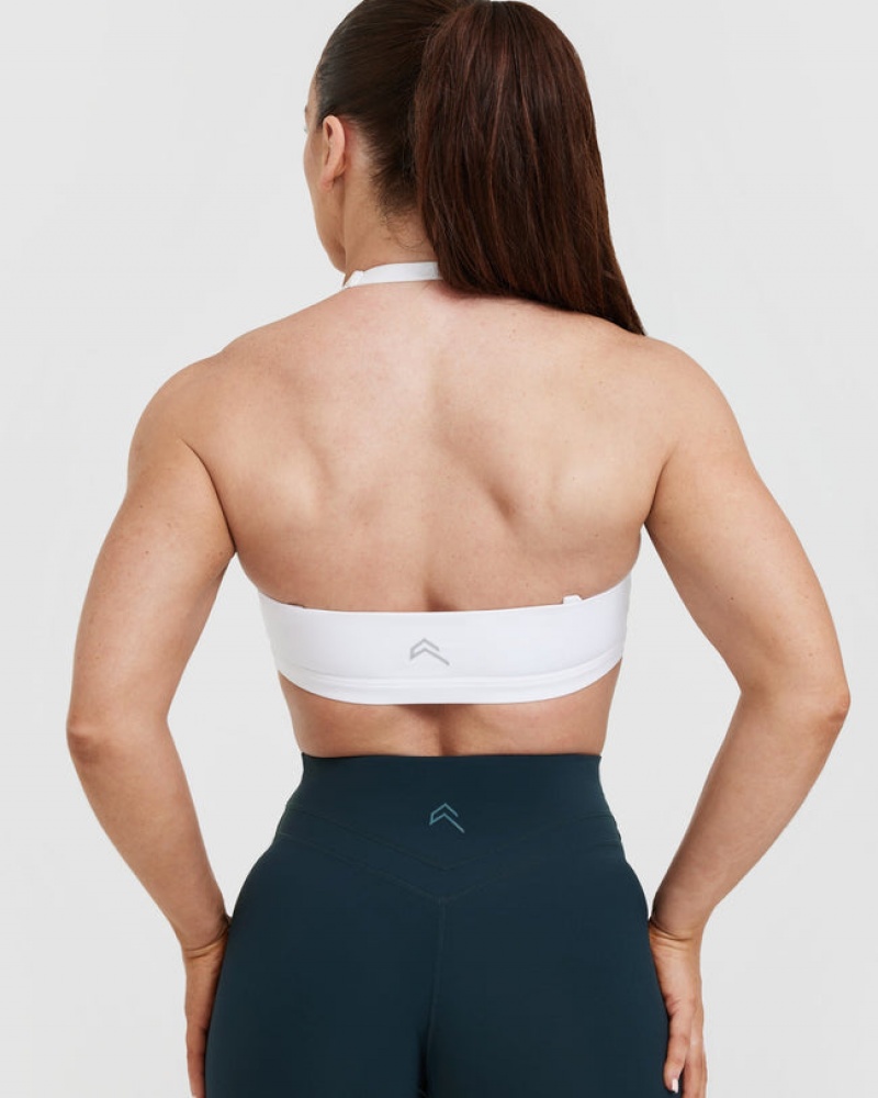 Oner Active Unified Twist Sports Bras Weiß | XQHLCEI-04